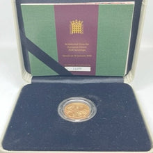 Load image into Gallery viewer, 2020 EU Withdrawal Strike-on-the-Day Gold Sovereign