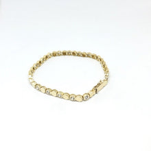 Load image into Gallery viewer, 9ct Hexagon link bracelet
