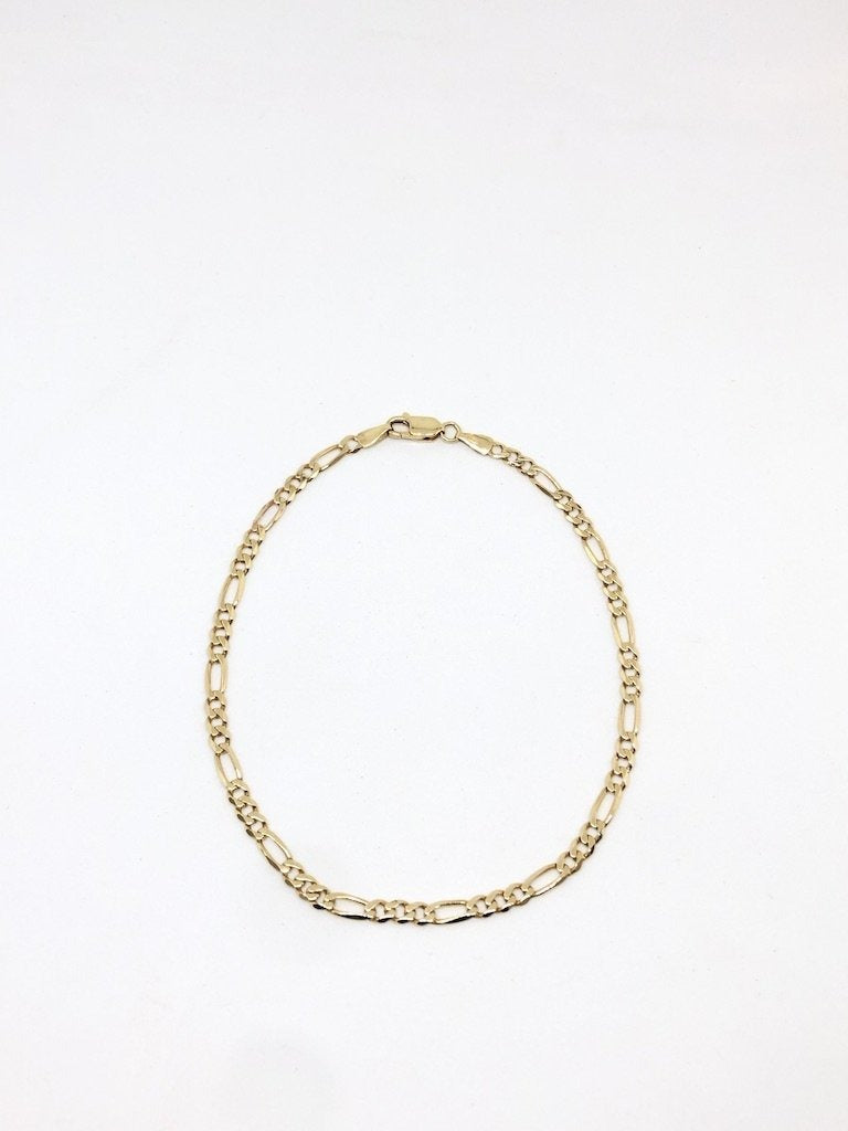 9ct Gold Figero Anklet